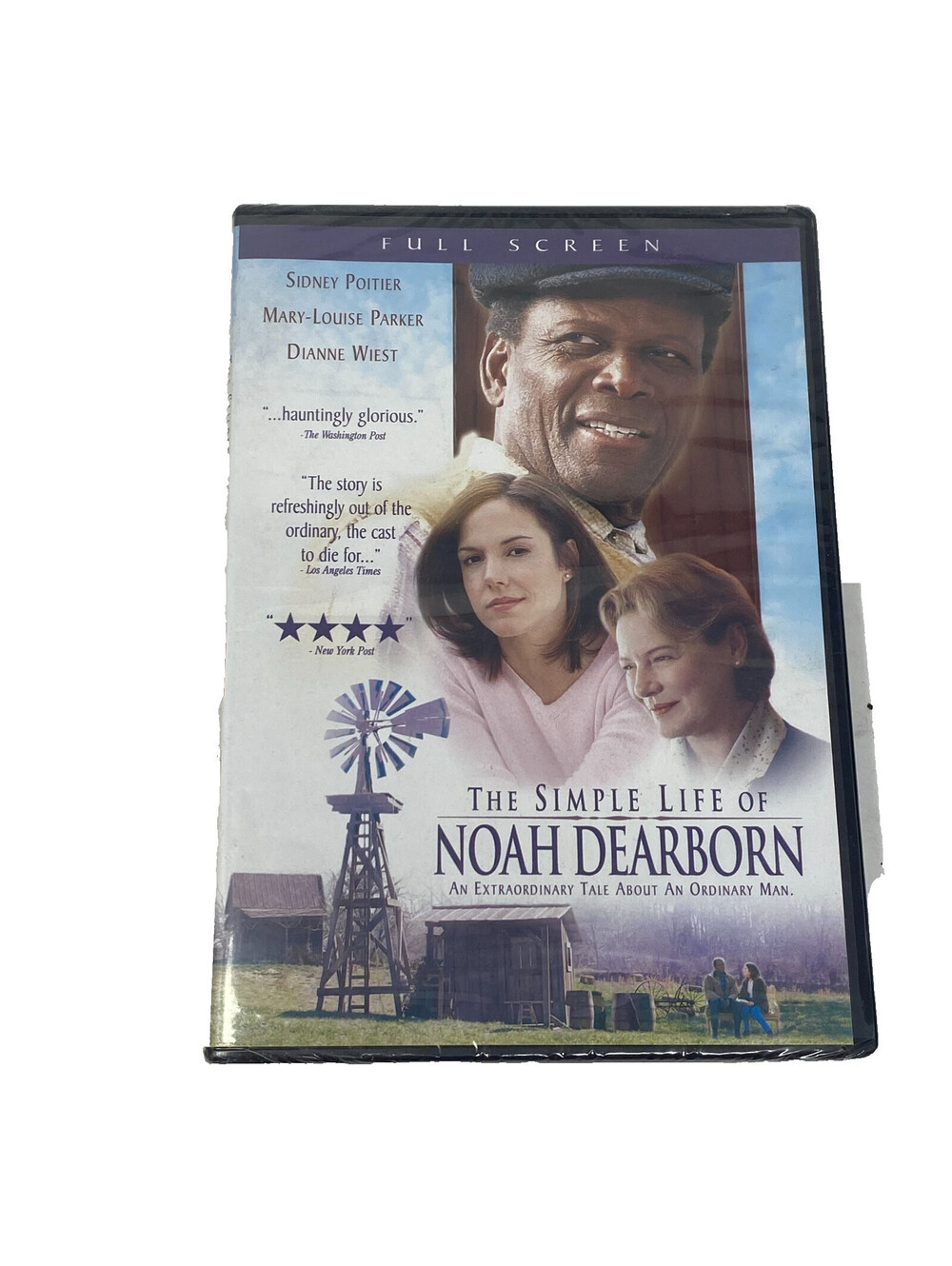 The Simple Life of Noah Dearborn DVD Sidney Poitier Dianne Wiest Full Screen